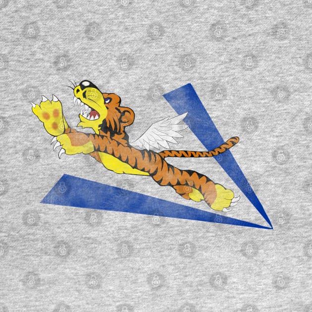 Flying Tiger - Distressed by DistractedGeek